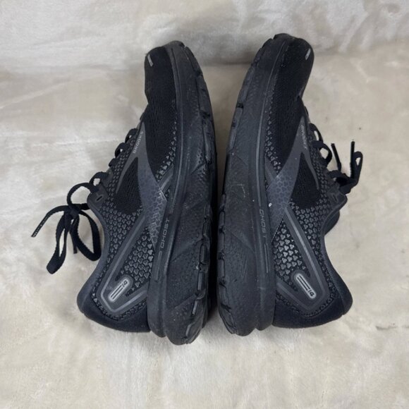 Brooks Ghost 14 Triple Black Athletic Running Shoes Size 8 B 1203561B020 main image 5